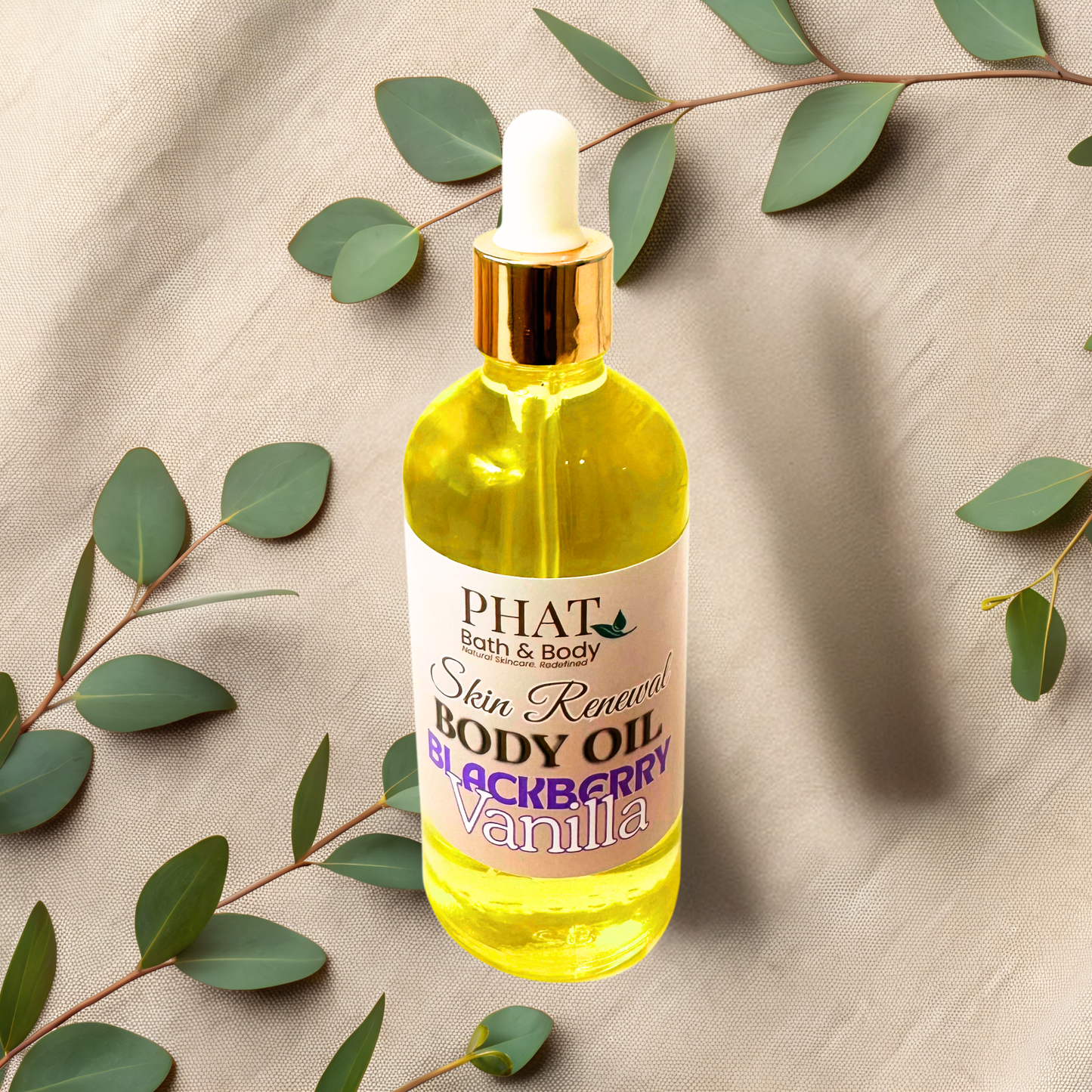 Blackberry Vanilla Skin Renewal Body Oil - 3.17 oz