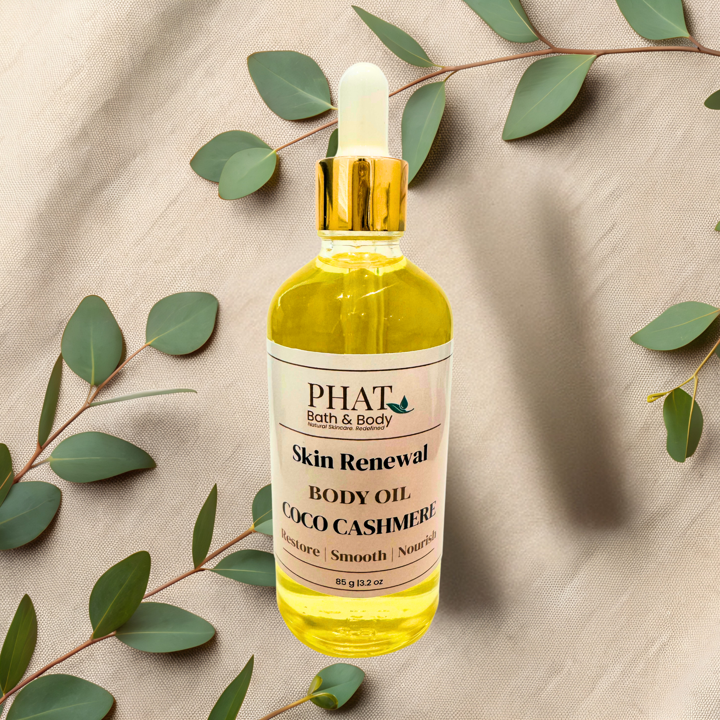 Coco Cashmere Skin Renewal Body Oil - 3.5 oz