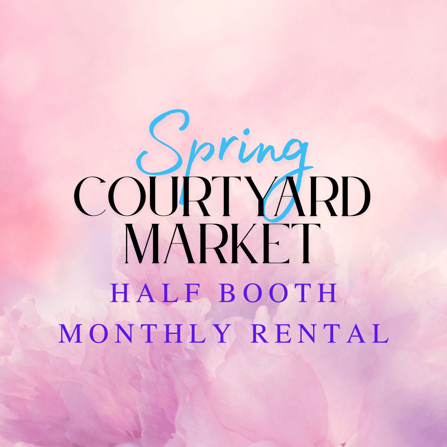 Half Booth Monthly Rental