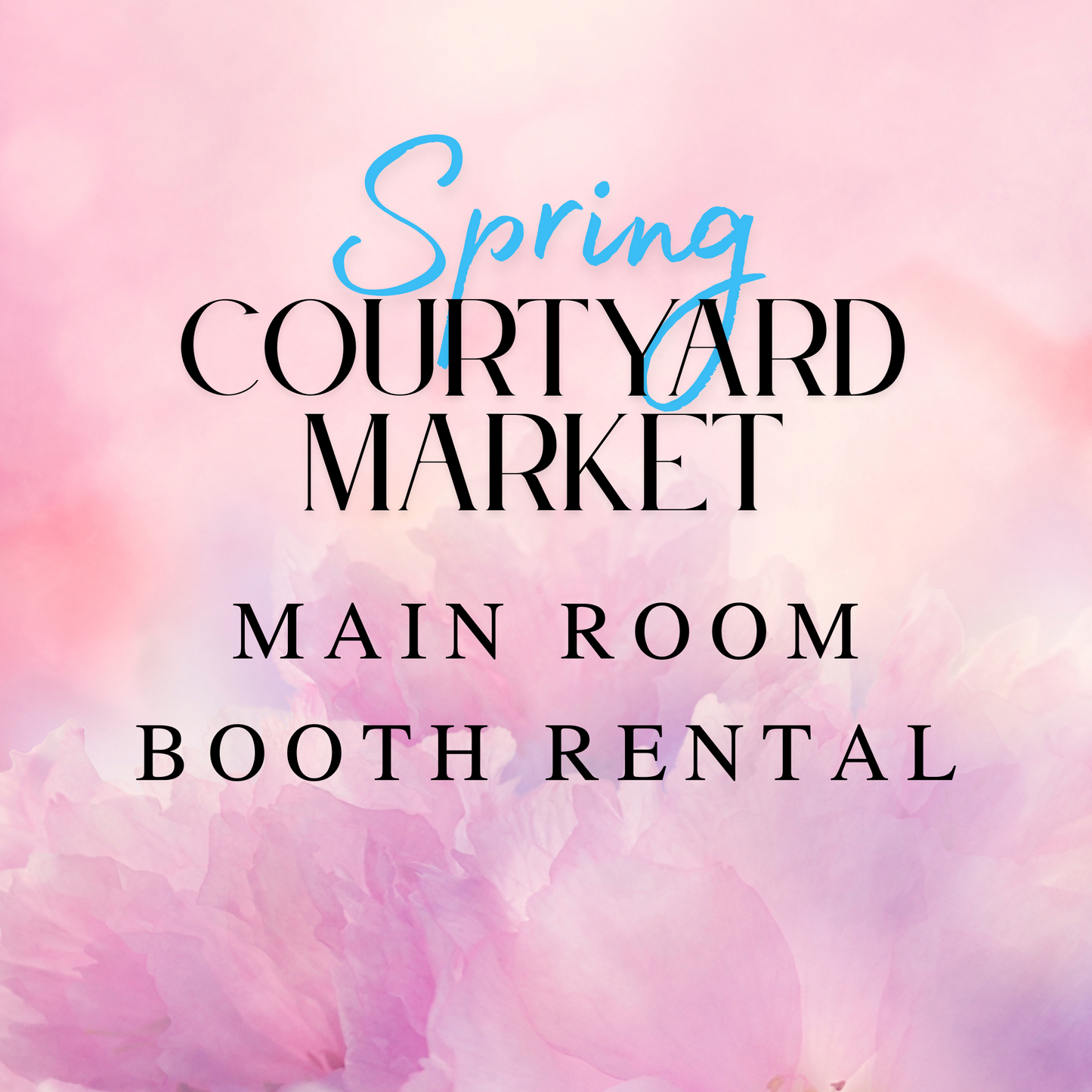 Main Room Vendor Booth