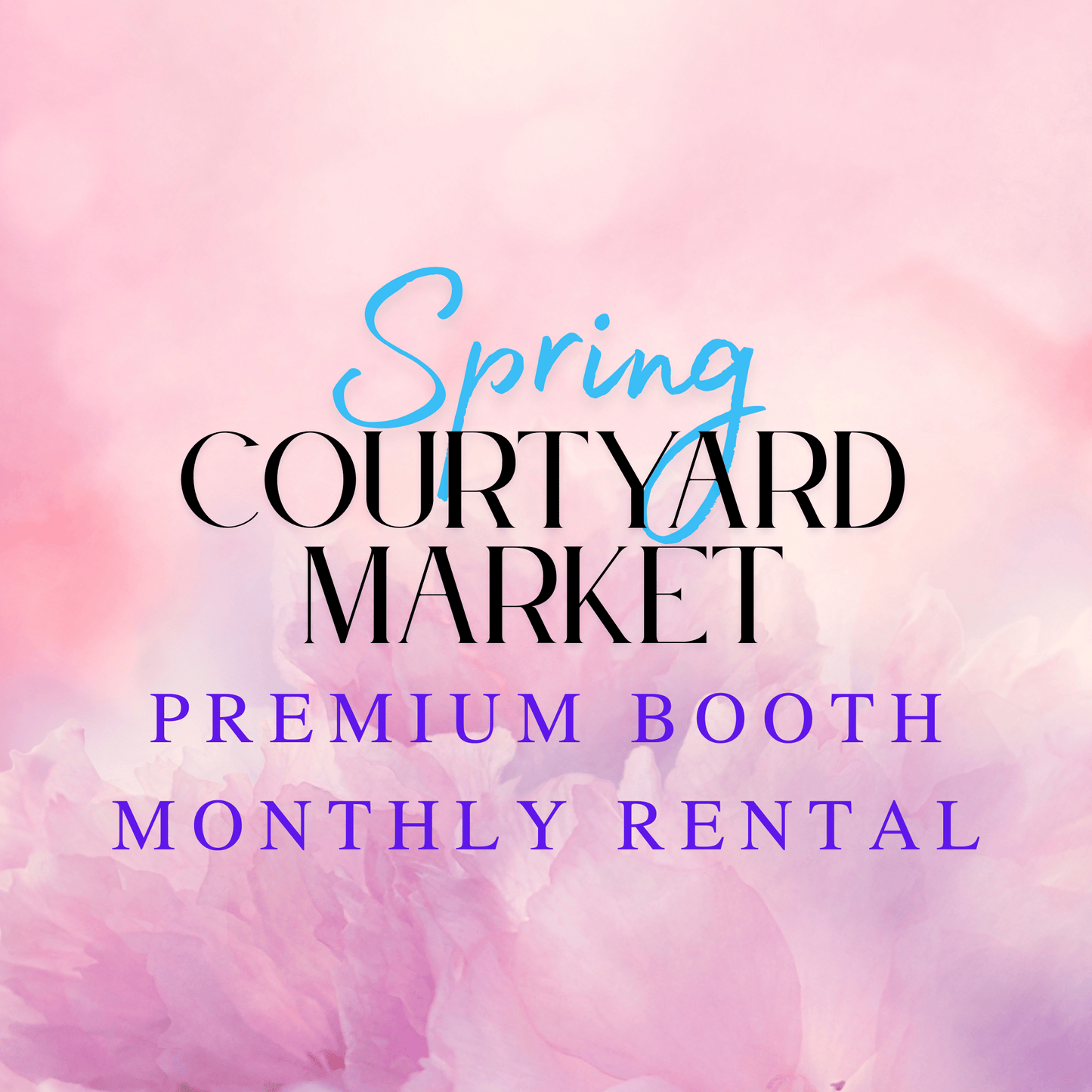 Premium Booth Monthly Rental
