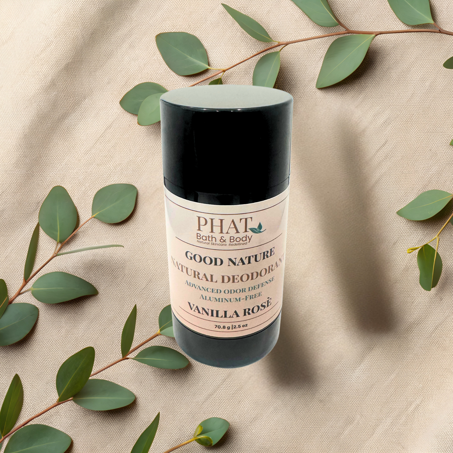 Vanilla Rosè Good Nature Deodorant - 2.5 oz