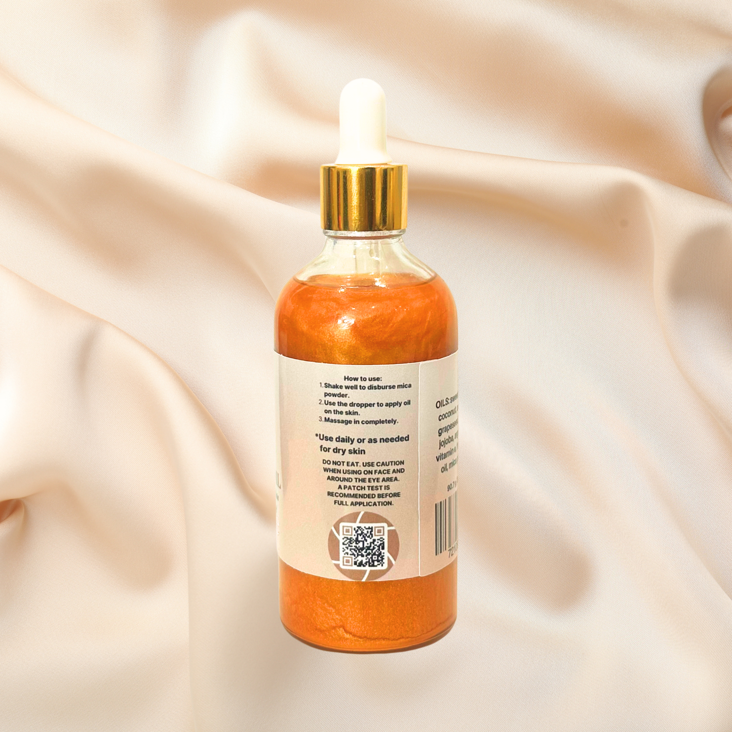 Bed of Roses Glowing Goddess Shimmer Body Oil - 3.17 oz