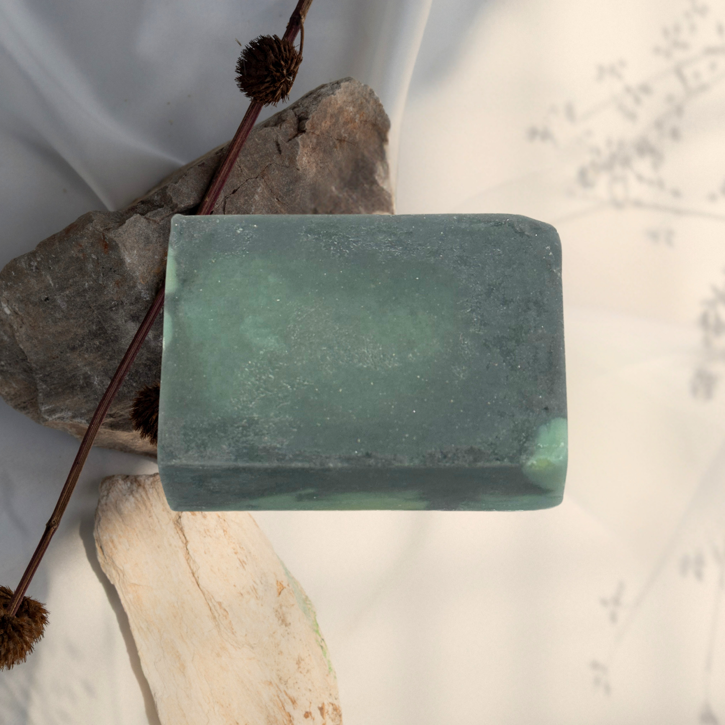 Black Moss Bar Soap for Men