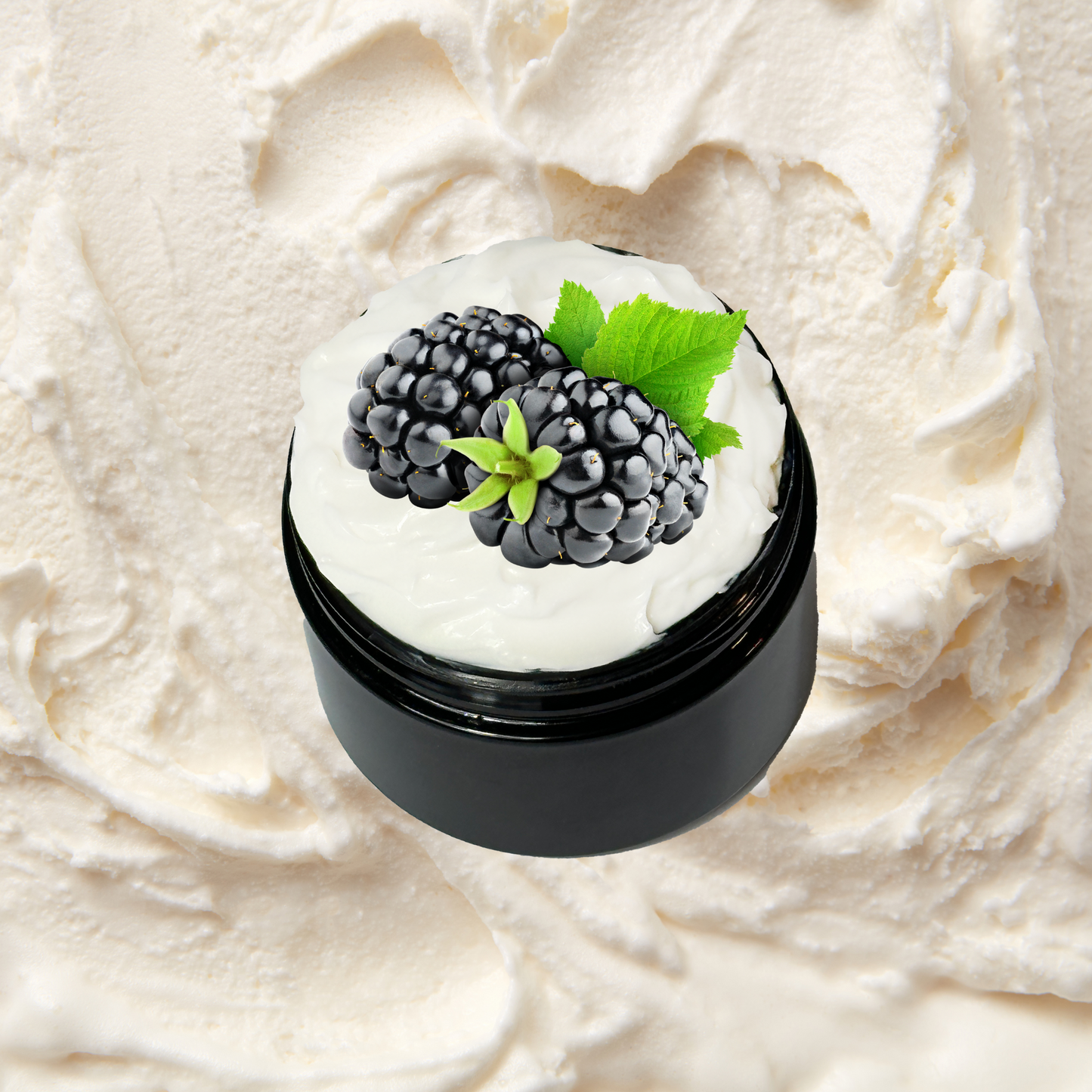 Blackberry Vanilla Organic Moisturizing Body Lotion with Cocoa Butter Black Raspberry & Vanilla Type | 5 oz