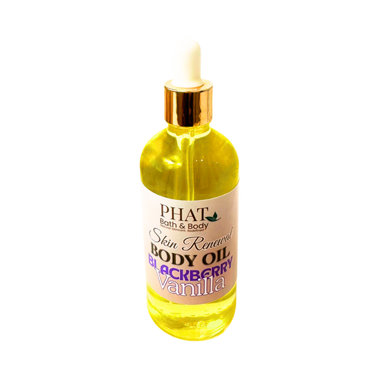 Blackberry Vanilla Skin Renewal Body Oil - 3.17 oz