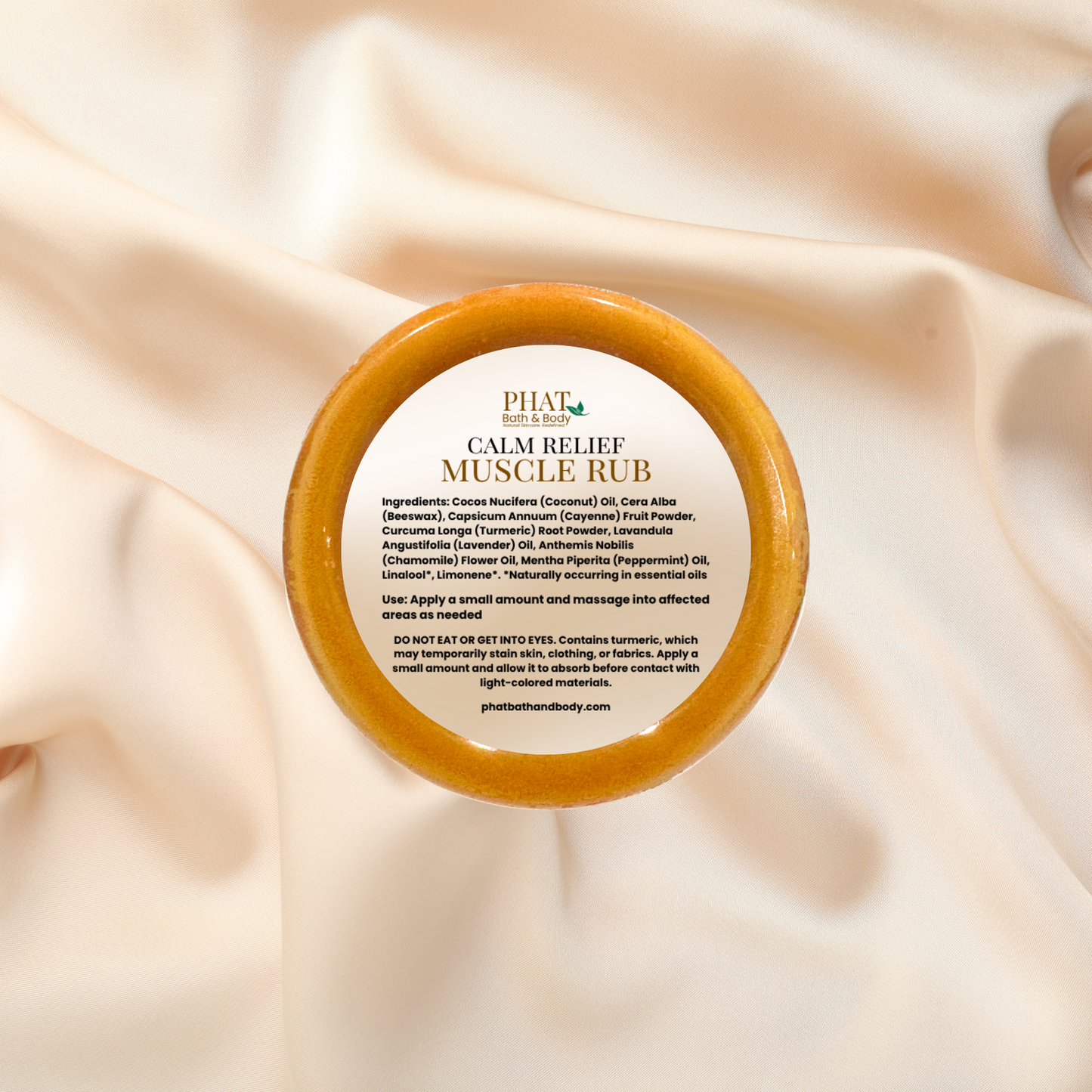 Calm Relief Muscle Rub – Lavender & Chamomile