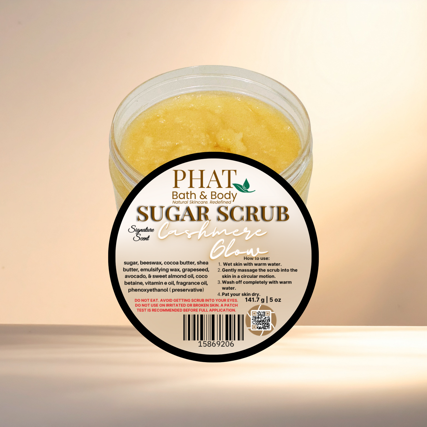 Cashmere Glow Sugar Scrub - 5 oz
