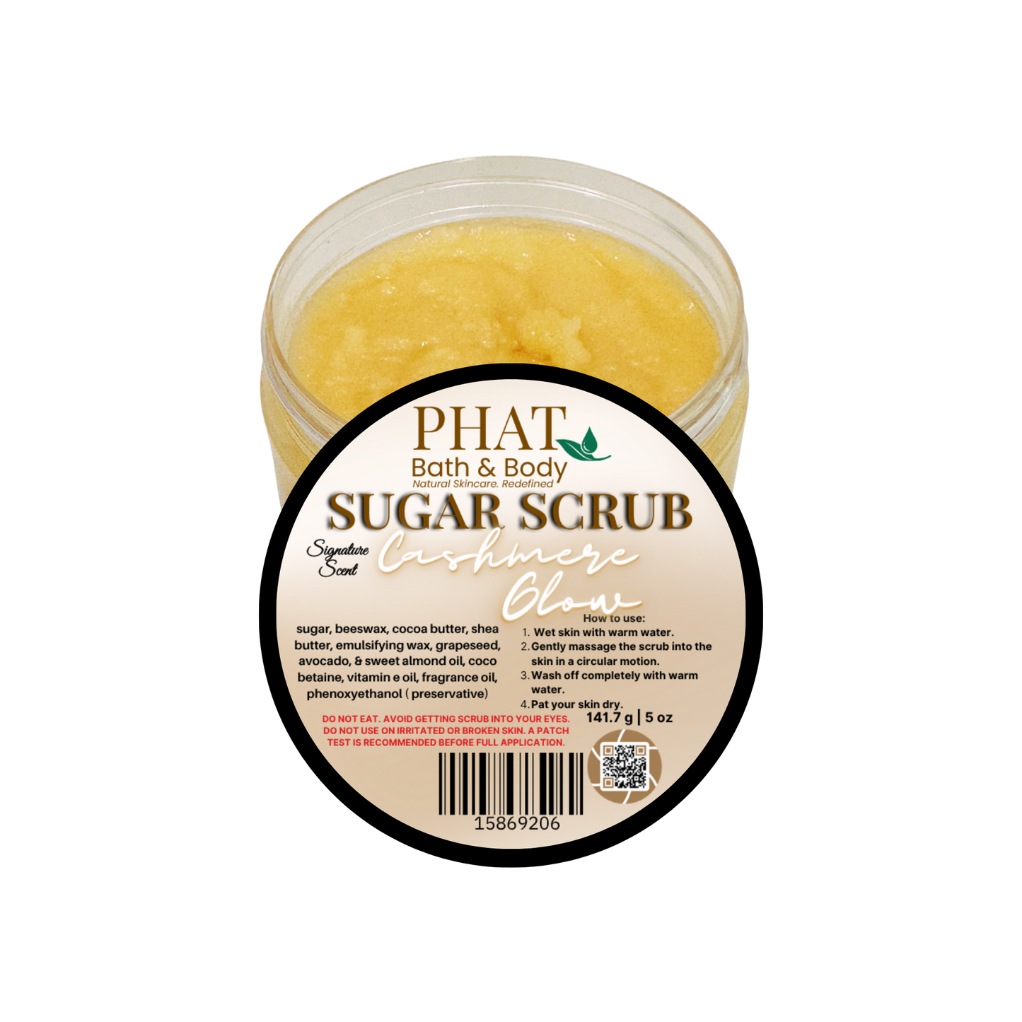 Cashmere Glow Sugar Scrub - 5 oz