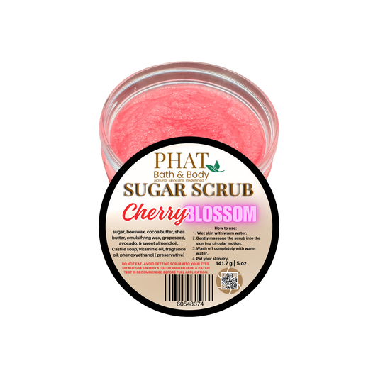 Cherry Blossom Sugar Scrub - 5 oz