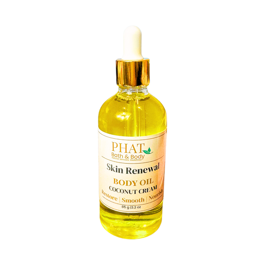 Coconut Cream Skin Renewal Body Oil - 3.17 oz