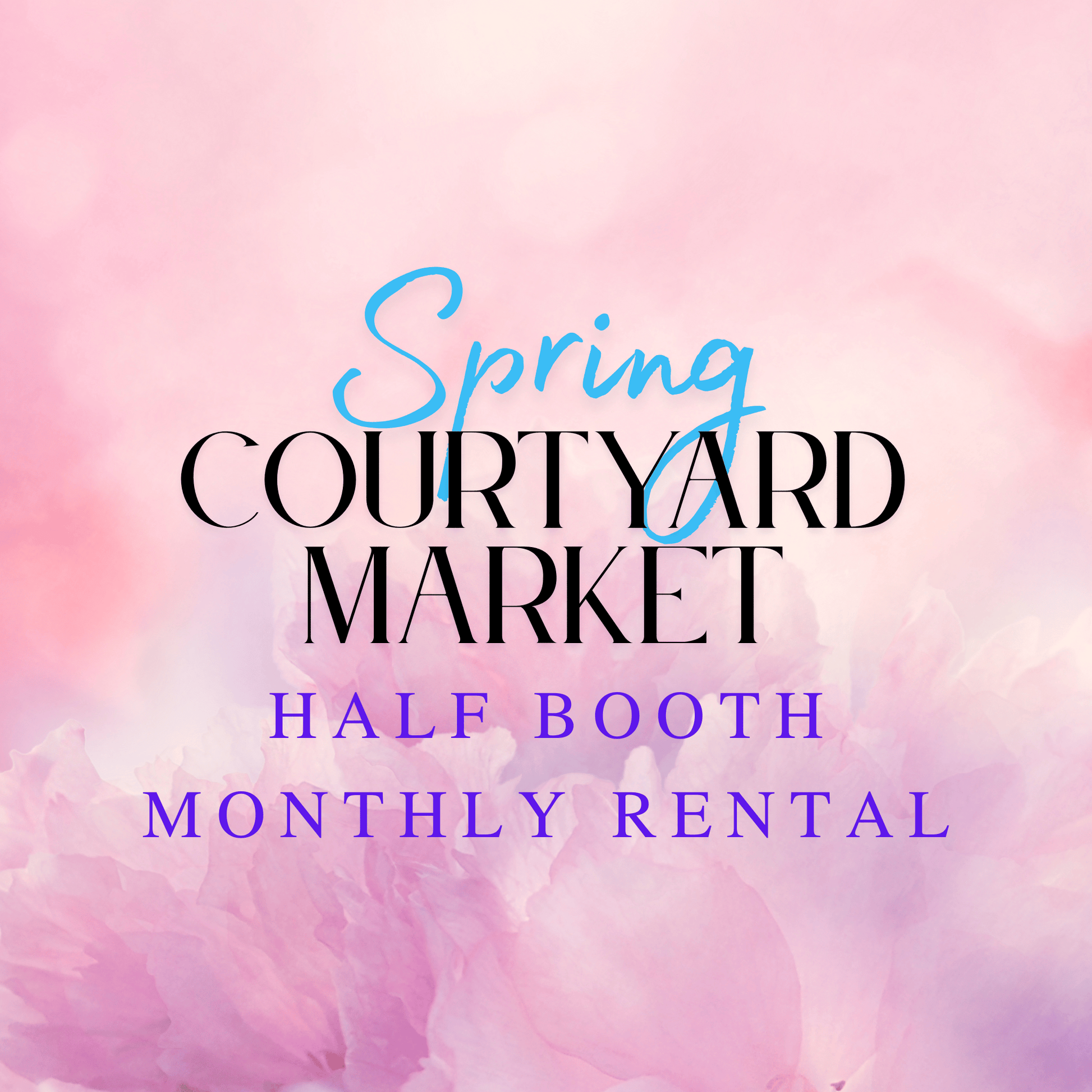 Half Booth Monthly Rental