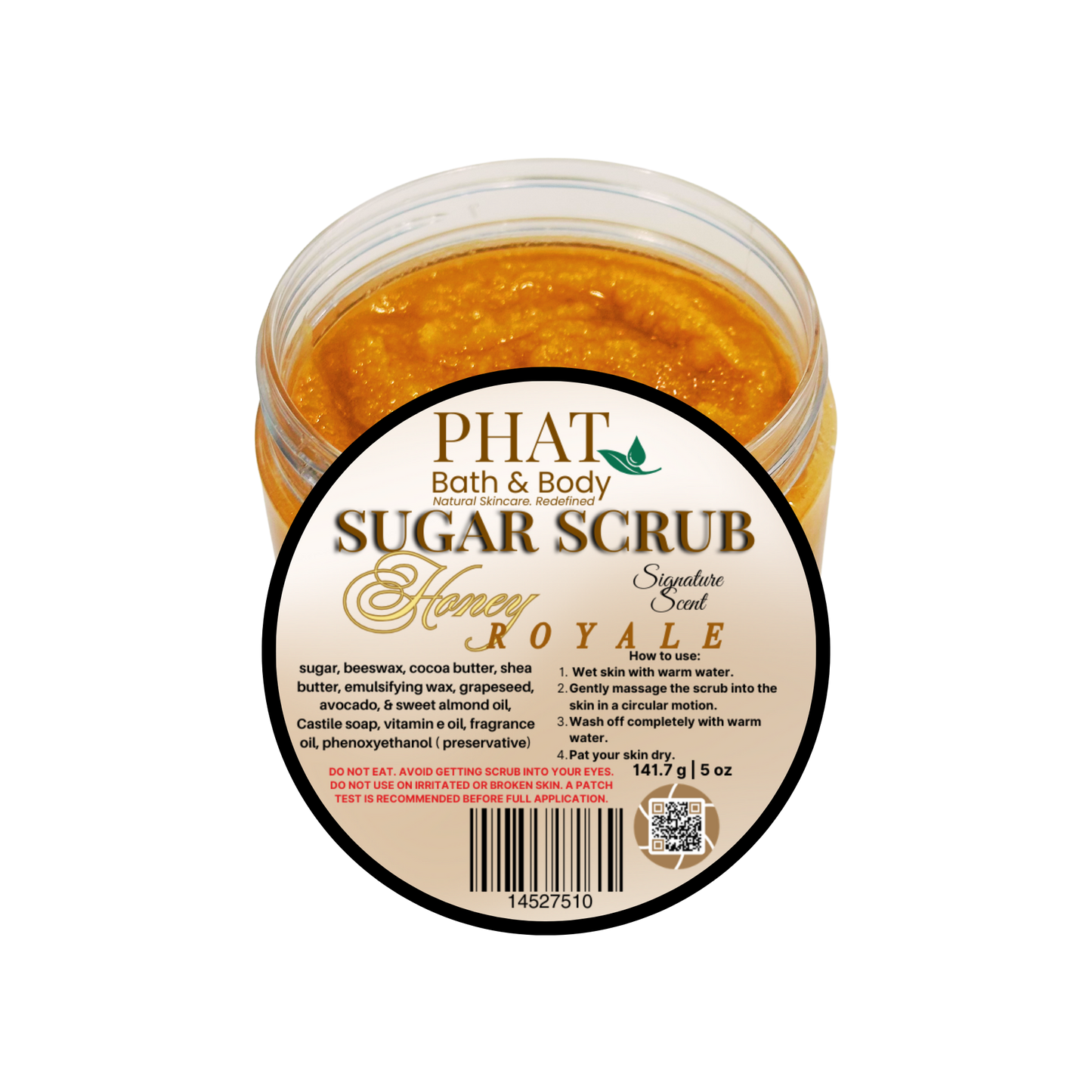 Honey Royale Sugar Scrub - 5 oz