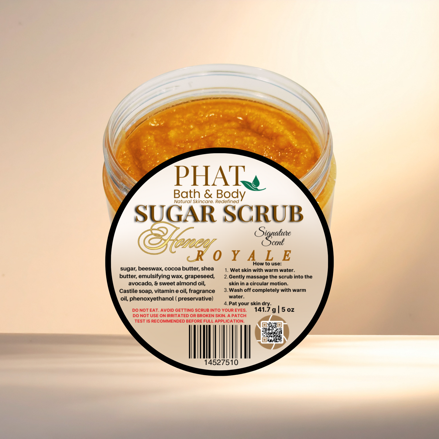 Honey Royale Sugar Scrub - 5 oz