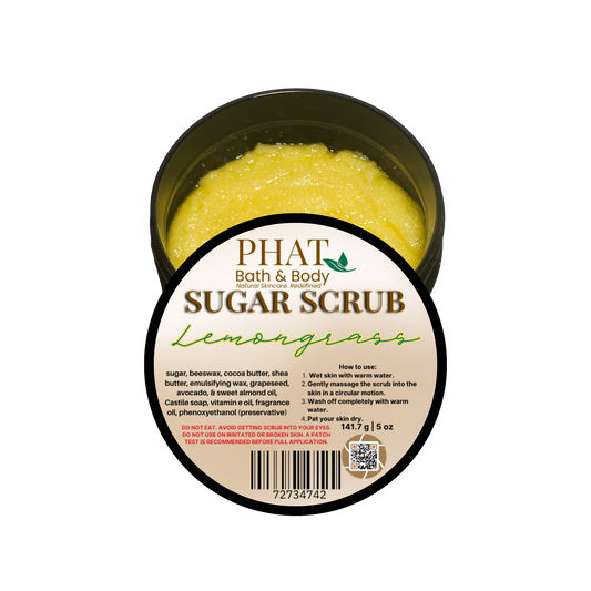 Lemongrass Sugar Scrub - 5 oz