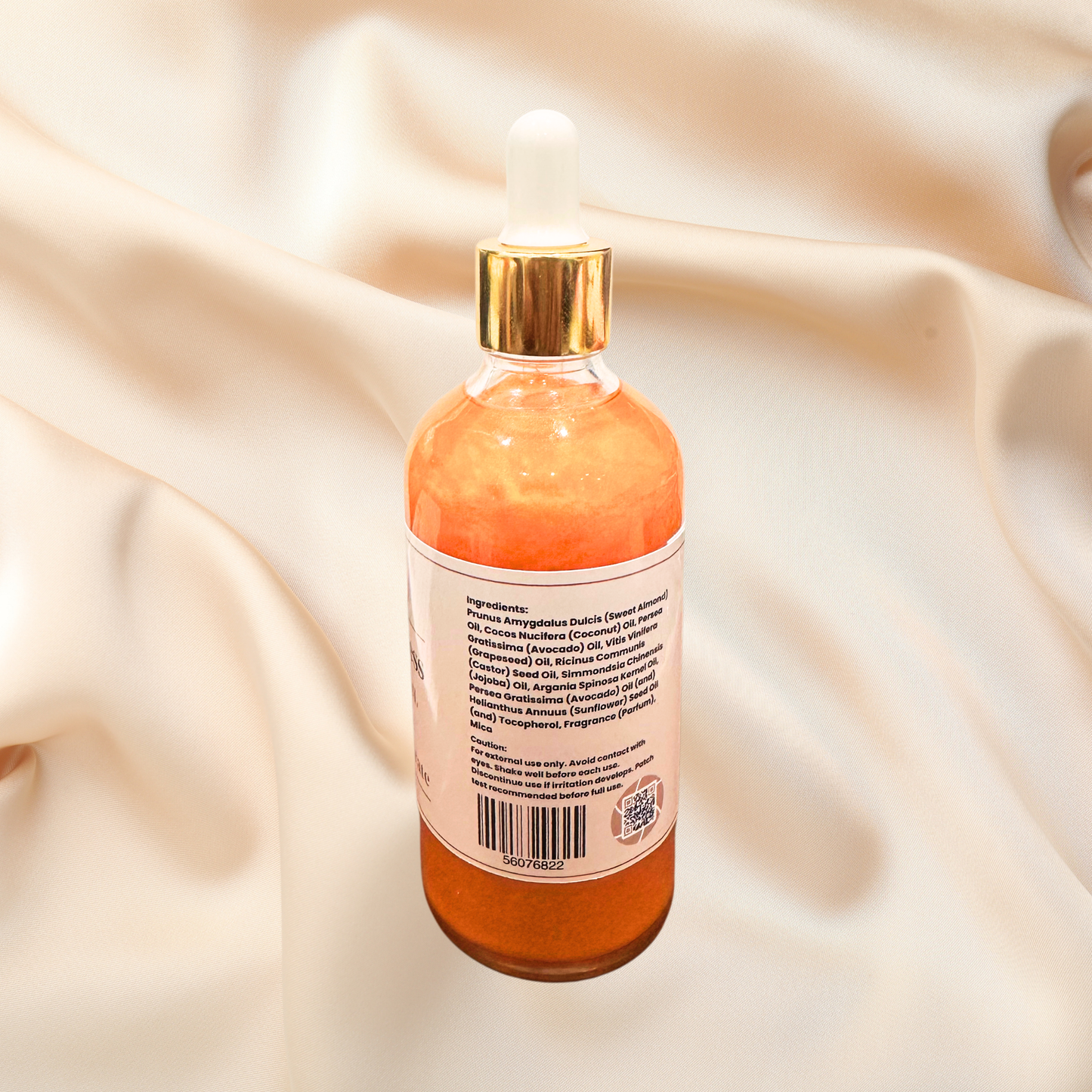 Luna Aura Glowing Goddess Shimmer Body Oil - 3.17 oz