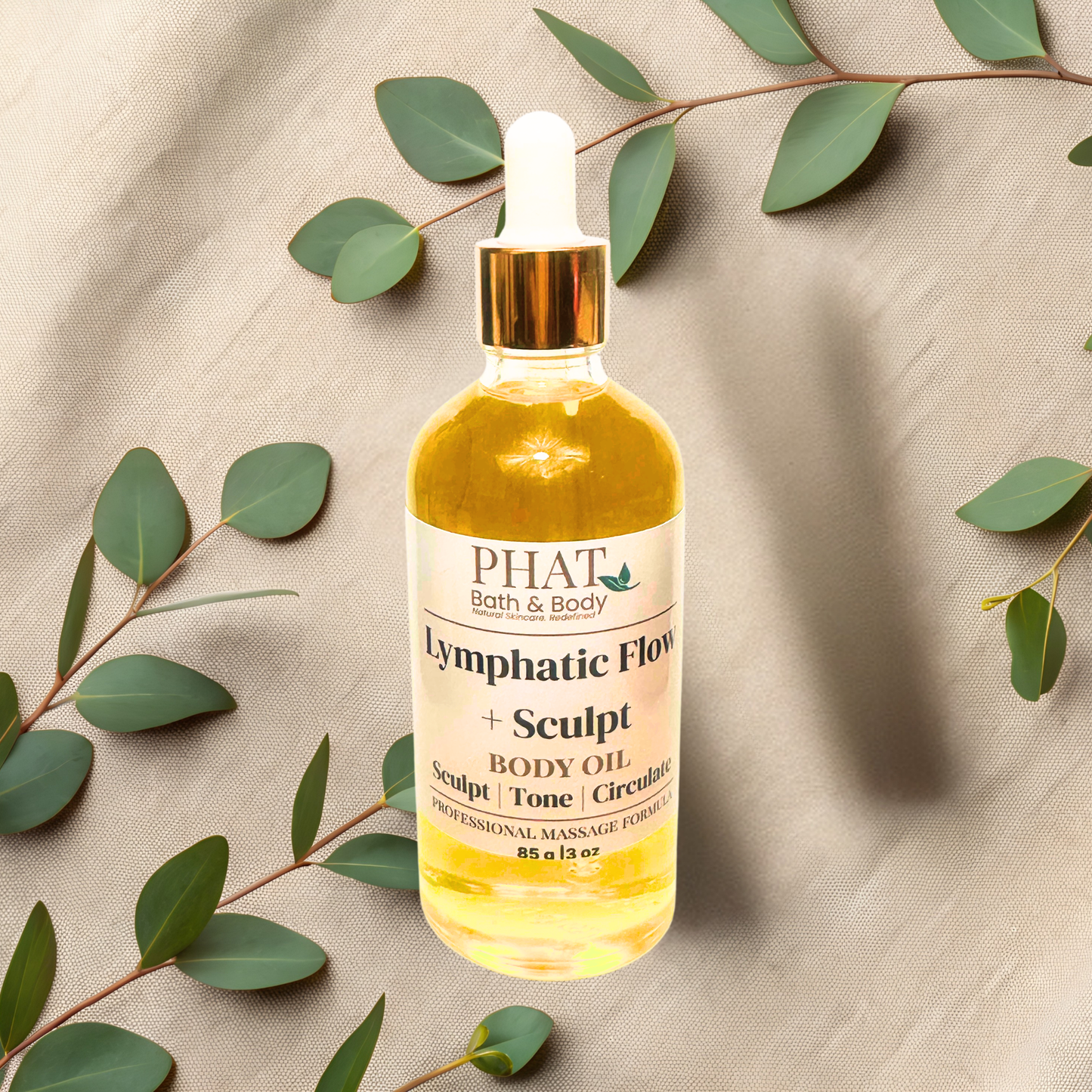 Lymphatic Flow + Sculpt Body Oil - 3 oz