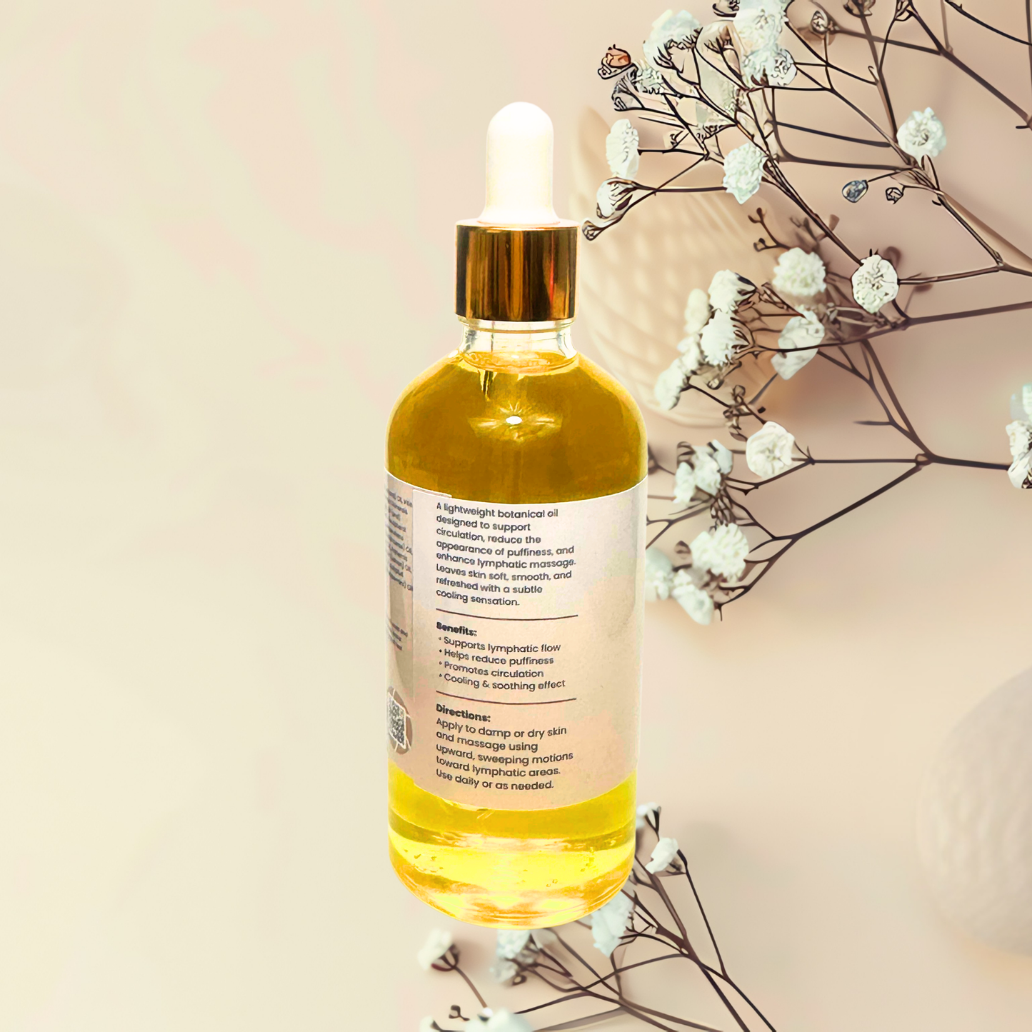 Lymphatic Flow + Sculpt Body Oil - 3 oz