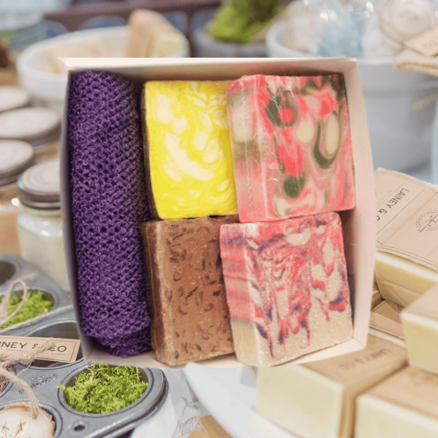 Bar Soap Gift Set in Assorted Scents - Qty 4