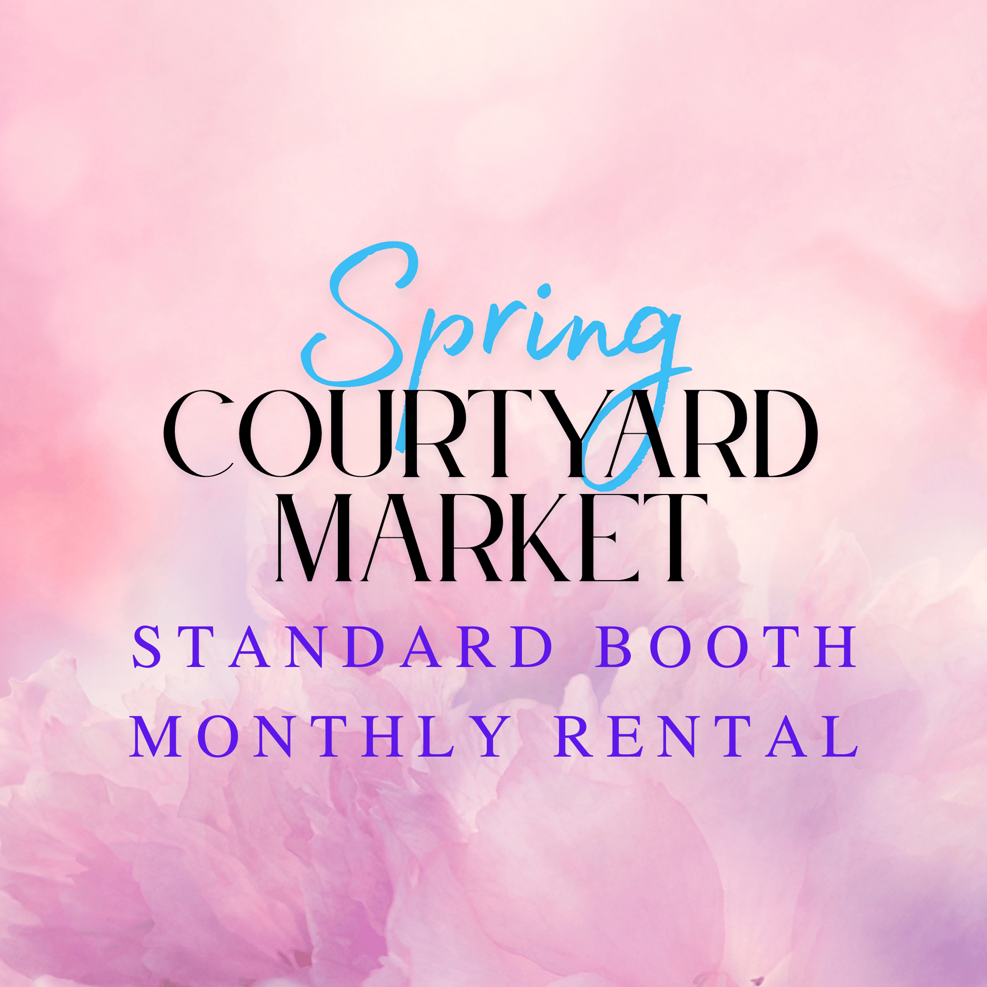 Standard Booth Monthly Rental