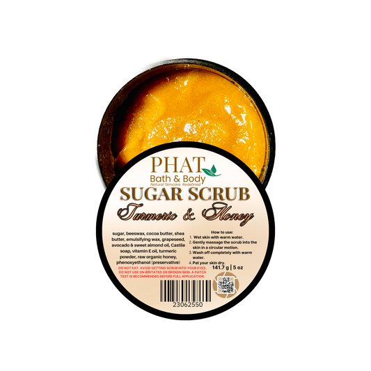 Turmeric & Honey Sugar Scrub - 5 oz